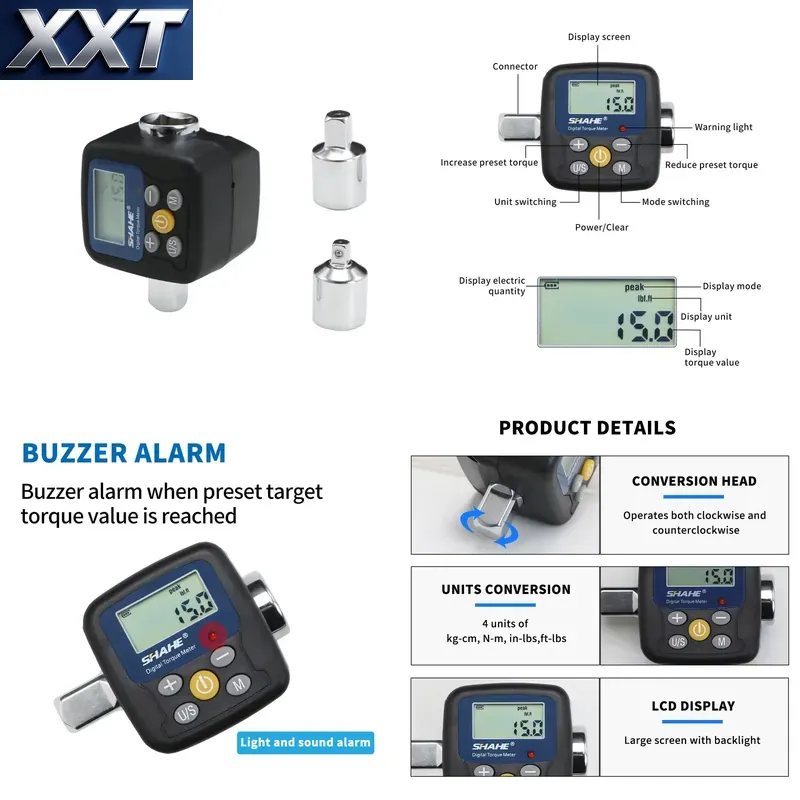 XXT Shahe Dijital Tork Anahtar - Torque Wrench incelemesi ve fiyatı
